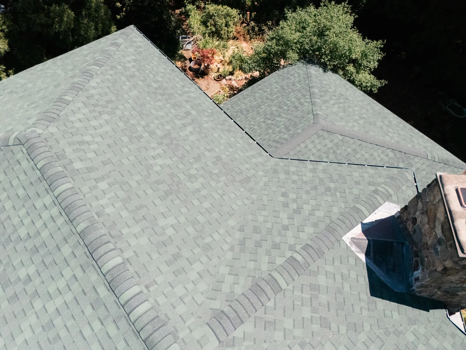 New shingle roof